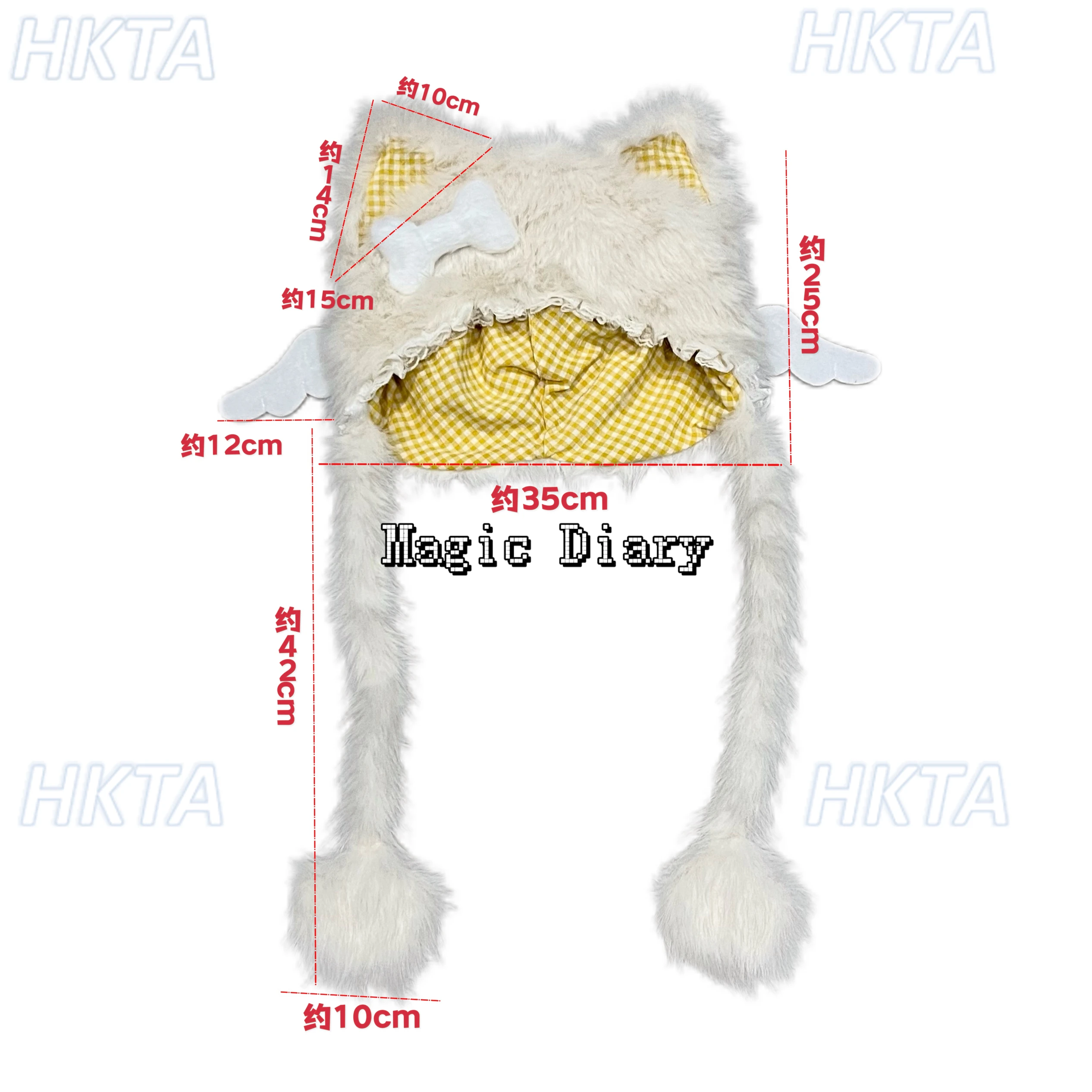 かわいい漫画サブカルチャー暖かい耳プロテクターコスプレ Y2K 黒帽子女性秋レースパッチワーク弓ハロウィン帽子アクセサリー