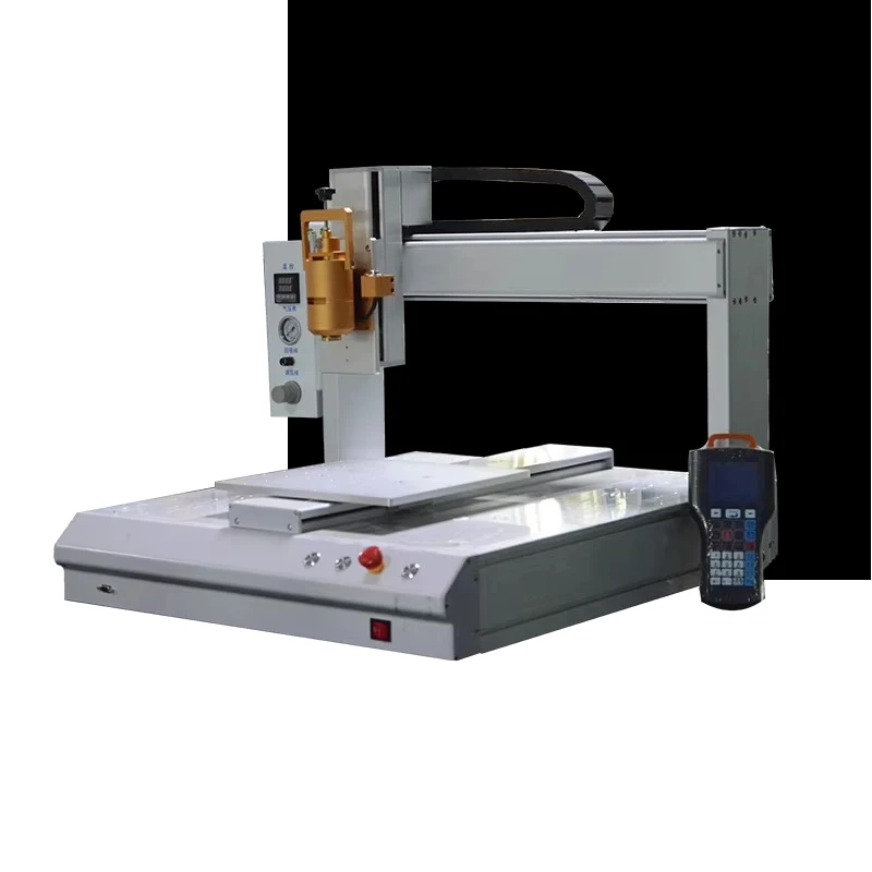220V Single Station Multi-Material Applicable Electronics High Precision 0.01mm 30ml Automatic Hot Melt Glue Dispenser