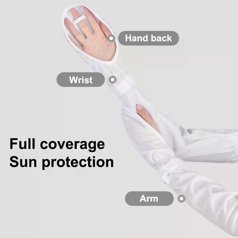 

UV Protection Arm Sleeves for Women Summer Sun Protective Sleeves Breathable Designed for Cycling Outdoor