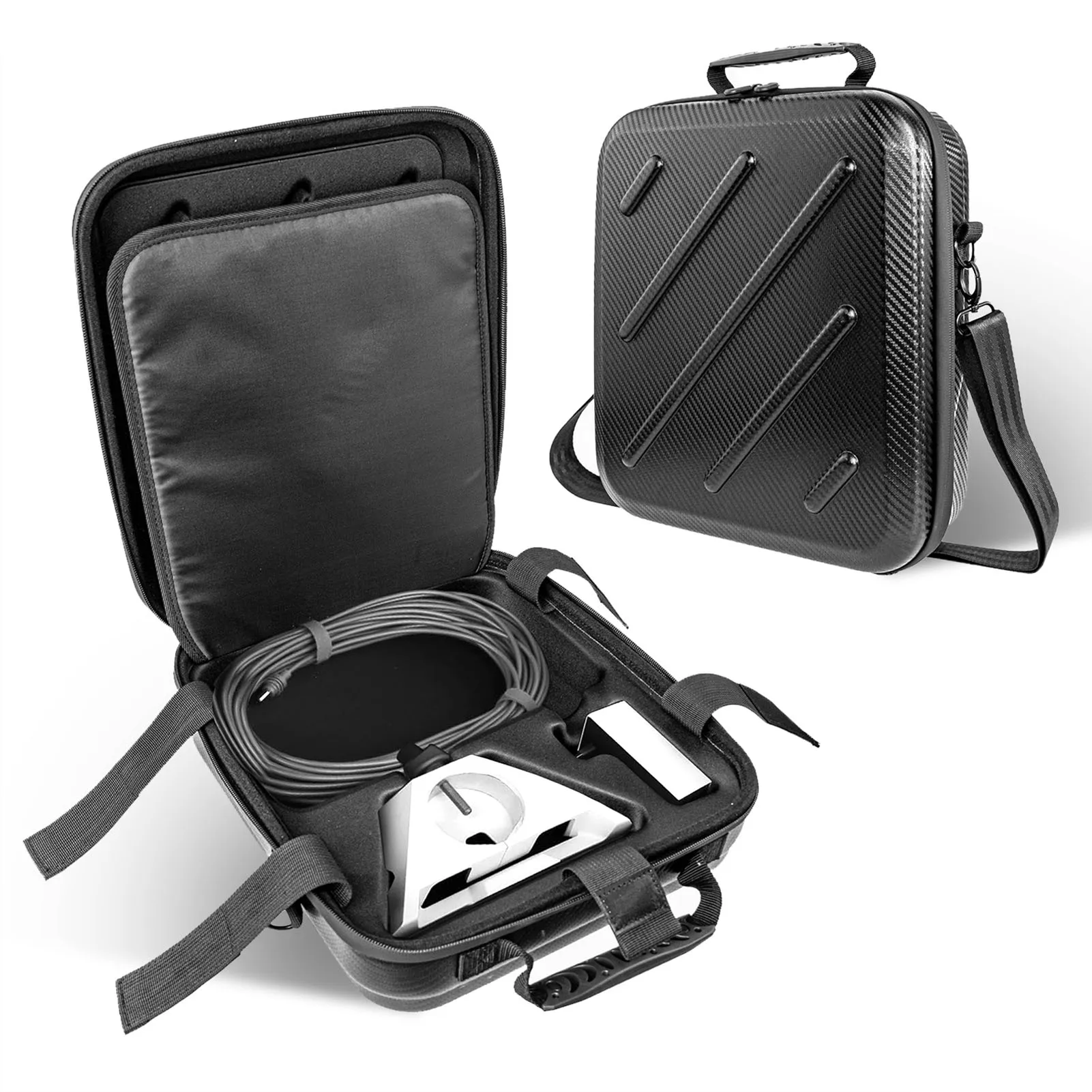 

Супутниковый жесткий чехол, водонепроницаемый, из ЭВА, полиуретана, нейлоновая сумка для переноски спутников, легкая амортизирующая защитная сумка для адаптера трубы