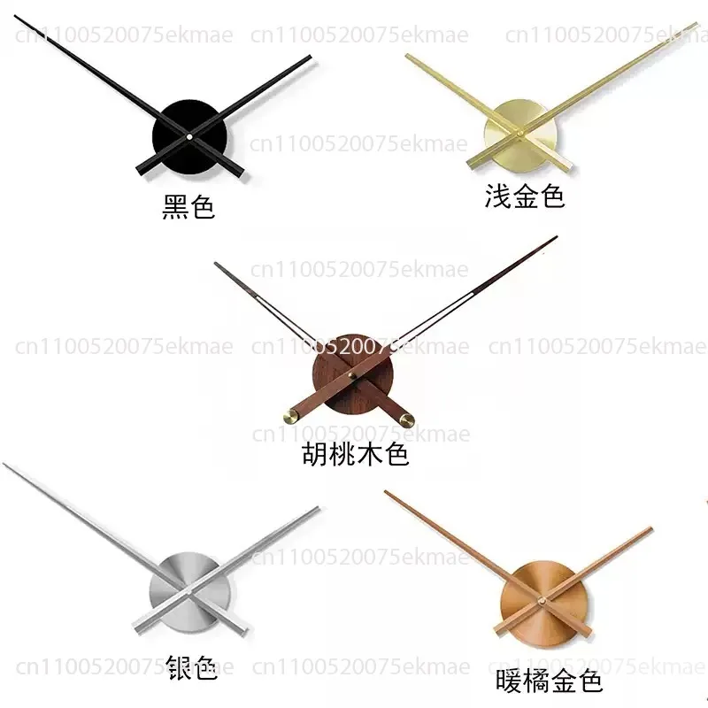 Wall Clock Dials, Hands and Movement Parts; Decorative, Silent Movement for Living Room Wall Clocks