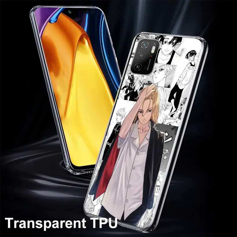 Anime Tokyo Aevengers Case Phone Cover for Xiaomi Mi 11T 12T 10T 9T Pro 11i 12X 13 12 11 10 9 8 Lite 6X 5X A3 A2 Trend Fundas