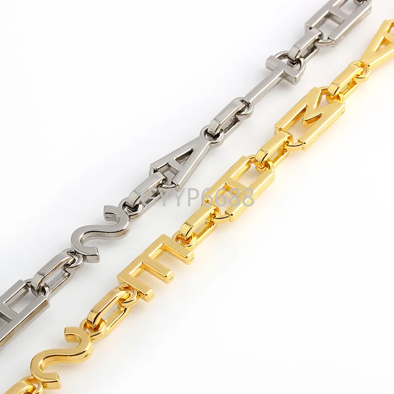 1-5-10 meters 3 Colors 12mm New Style Metal Chains Handbag Shoulder Chain Bag Purse Decorative Necklace Accessories