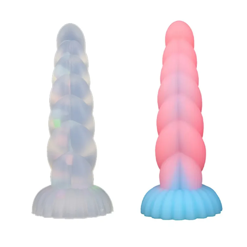 Dark Places Will Glow Change Color 7.48inch Big Dildo Sex Toys Adult Supplies Penis Masturbator Anal Plug 18+ xxx Dick Bdsm Porn - view 6