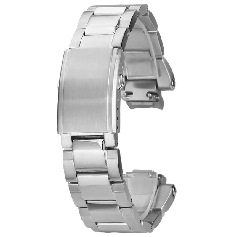 GST B400 سوار ل كاسيو G-Shock G-Steel GST-B400 سلسلة الصلبة الفولاذ المقاوم للصدأ حزام تعديل سلسلة ساعات حزام (استيك) ساعة رجالي