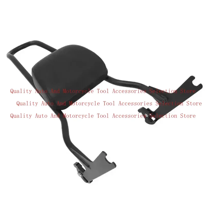 Black Motorcycle Passenger Sissy Bar Backrest For Harley Softail Fat Boy 06-17 FLSTF FLSTFB FLSTFBS FLSTSB Old-school Sissy Bars