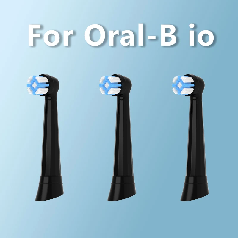 

Toothbrush Head Compatible With Oral-B iO 2 3 4 5 6 7 8 9 10 Sonic Electric Vacuum Toothbrush Soft Bristle Heads