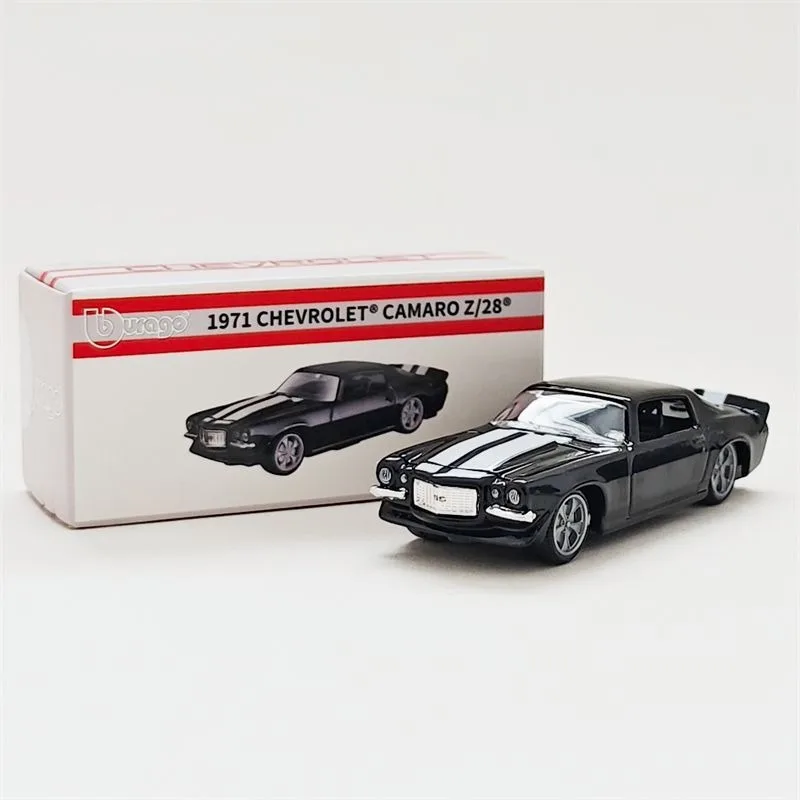 

Модель автомобиля Bburago 1:64 Chevrolet Z28 из сплава, коллекционная, изысканная, для энтузиастов, подарок для мальчика