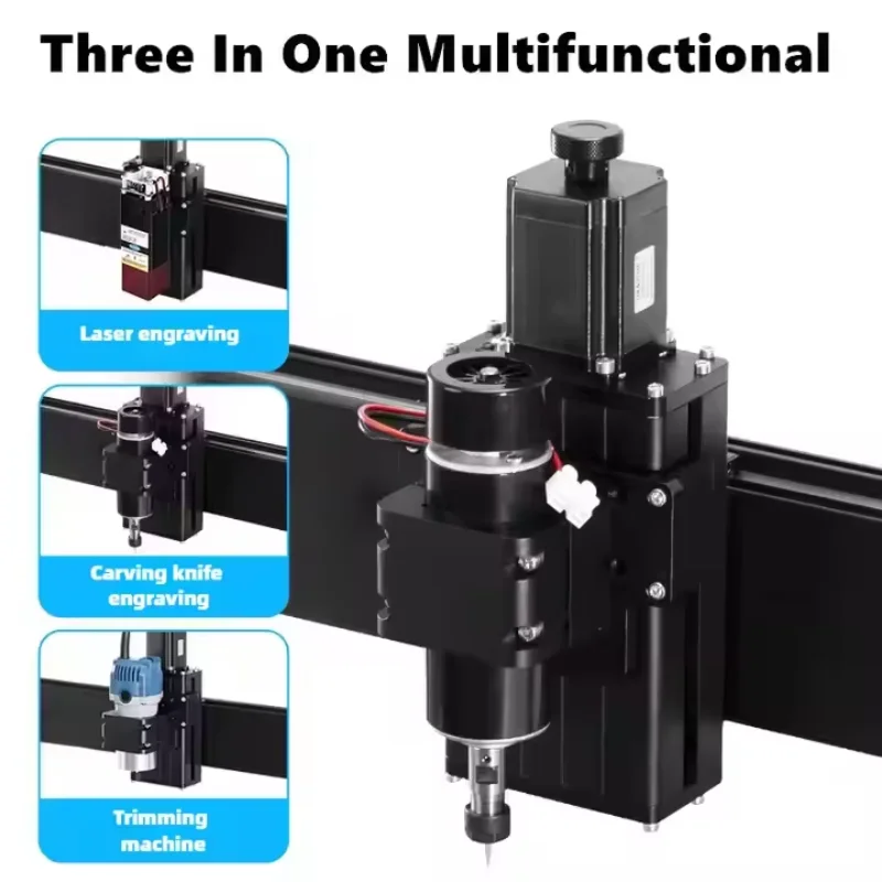 Ultima aggiornamento GRBL Control 3 assi CNC 4540Plus Router di legno Fresatrice CNC Macchina da taglio per metallo Alluminio Rame