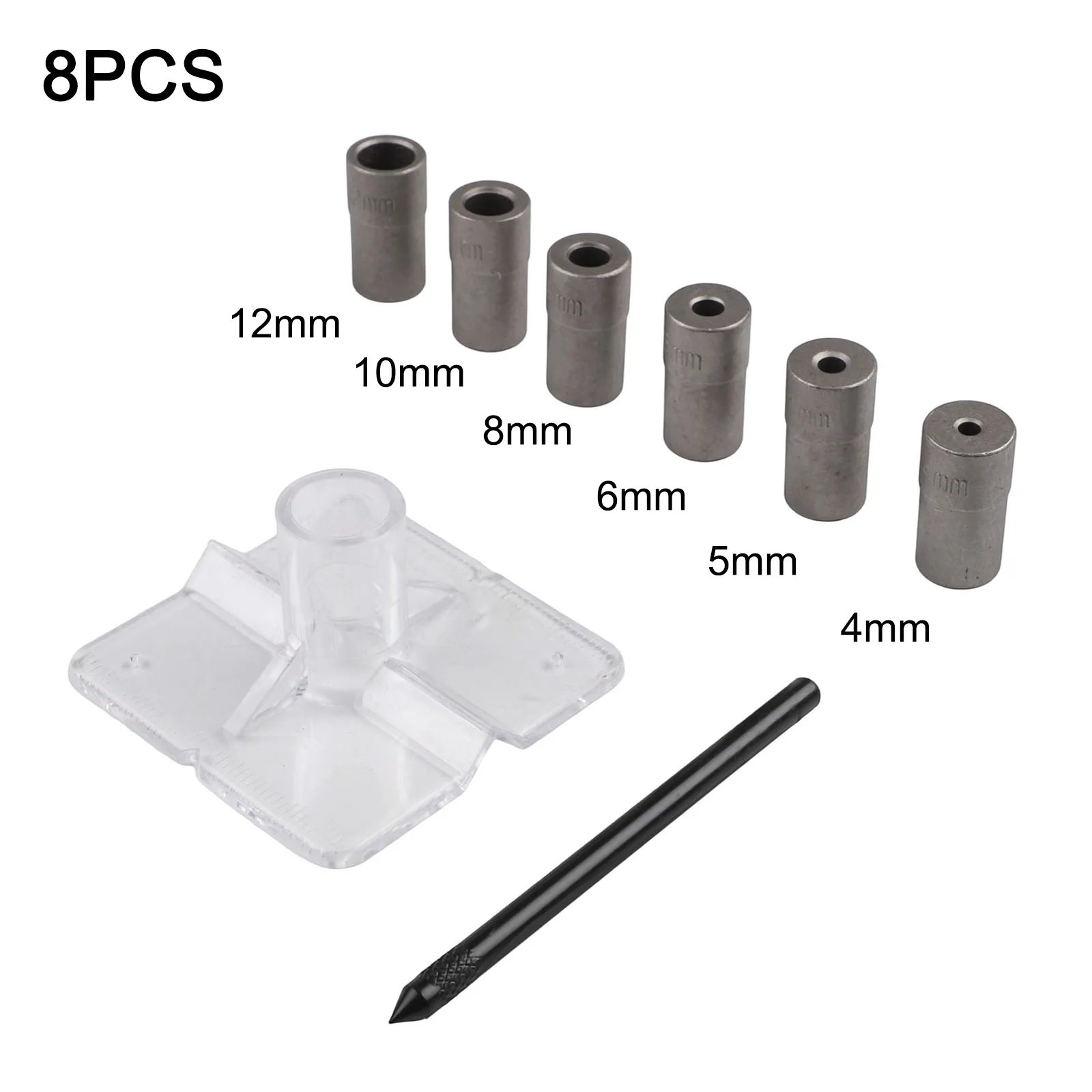 Holzbearbeitung Bohrer Guide Set Für Loch Positionierung Platte 4/5/6/8/10/12mm Holzbearbeitung Bohren Set Holzbearbeitung Locator Hand Werkzeuge