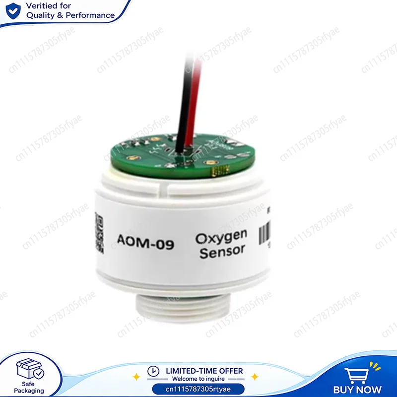 AOM-09 Oxygen Sensor Replacement M-09 GO-09 Oxygen Cell Concentration Module Probe MAX-14 Gas Detection Sensor