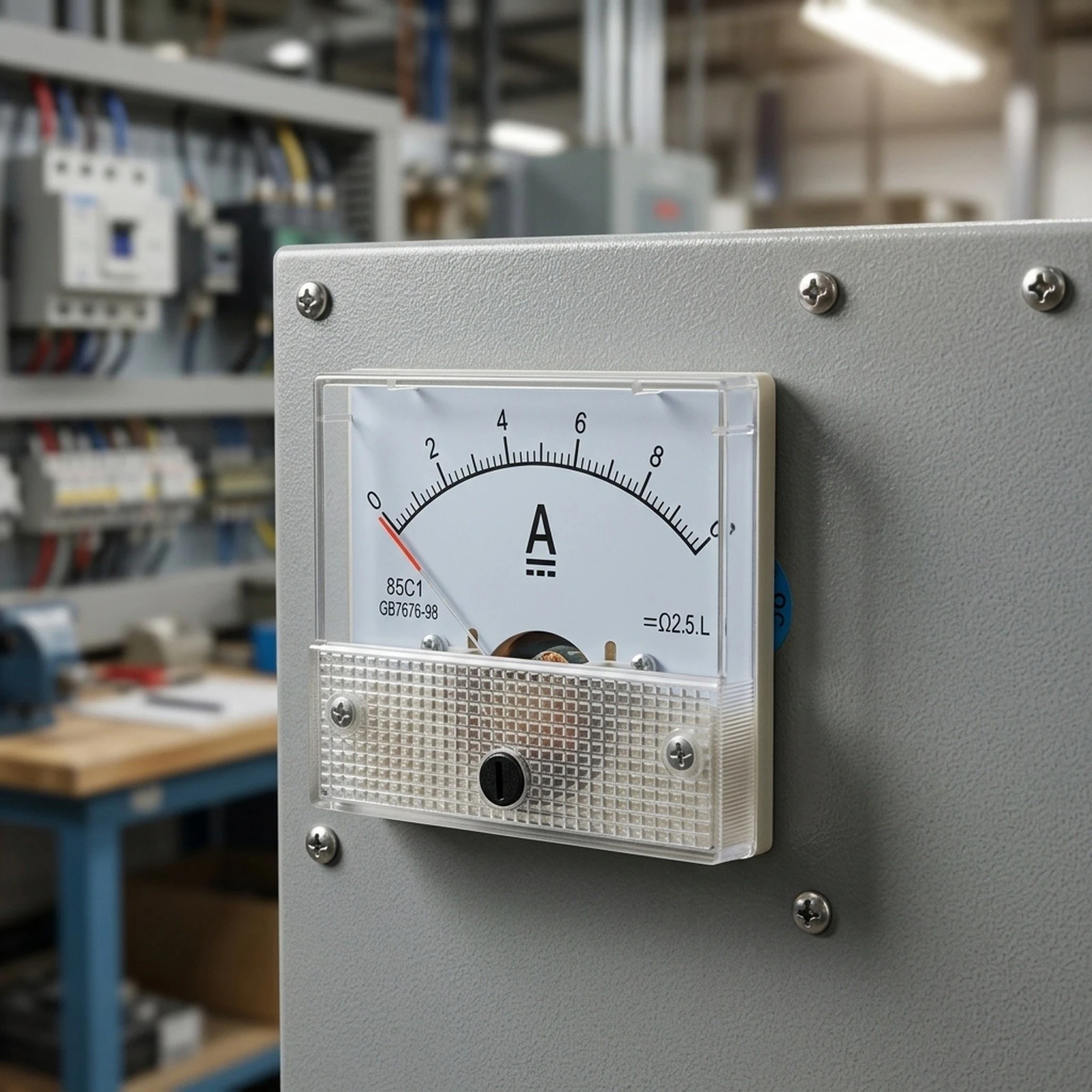 GBT767698 85C1 Analog Volt Amp Meter for 0 30V 0 50V 0 5A 0 10A Electric Circuit Measurement Easy Read Display