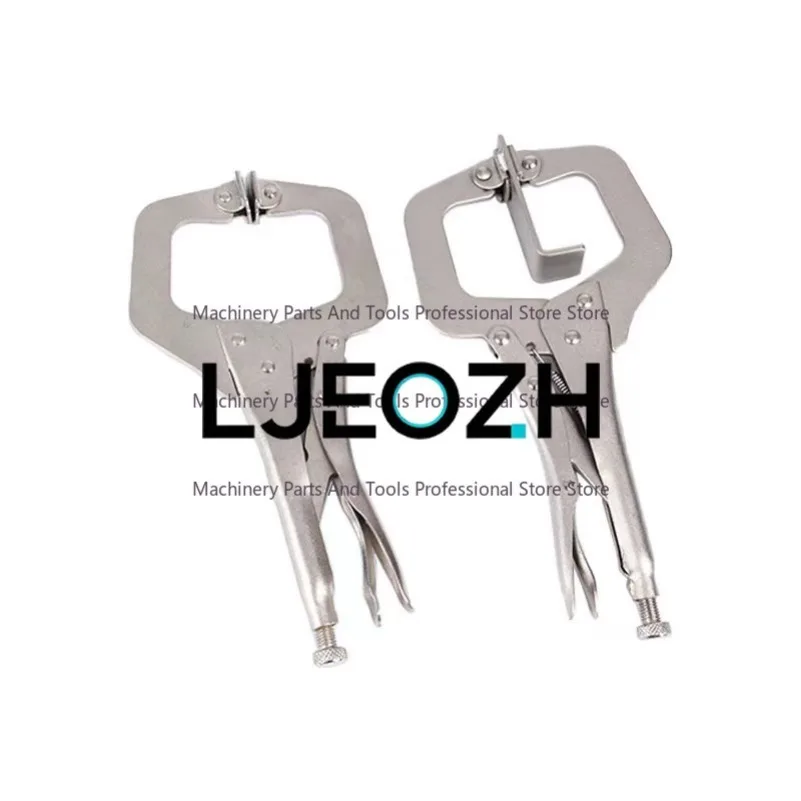 pinca-tipo-c-de-11-polegadas-pinca-de-fixacao-pesada-com-placa-de-Angulo-tipo-c-soldada-e-bico-plano