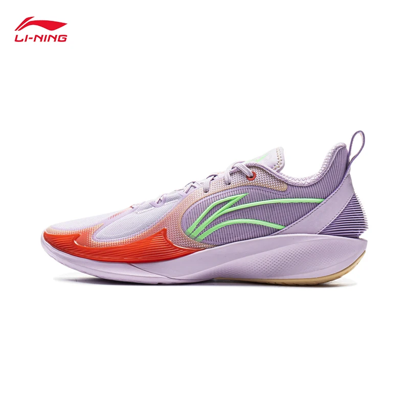 

LI-NING SHINING 2 V2 Men's On Court Basketball Shoes High Rebound Breathable Lightweight Sports Sneakers ABPV003