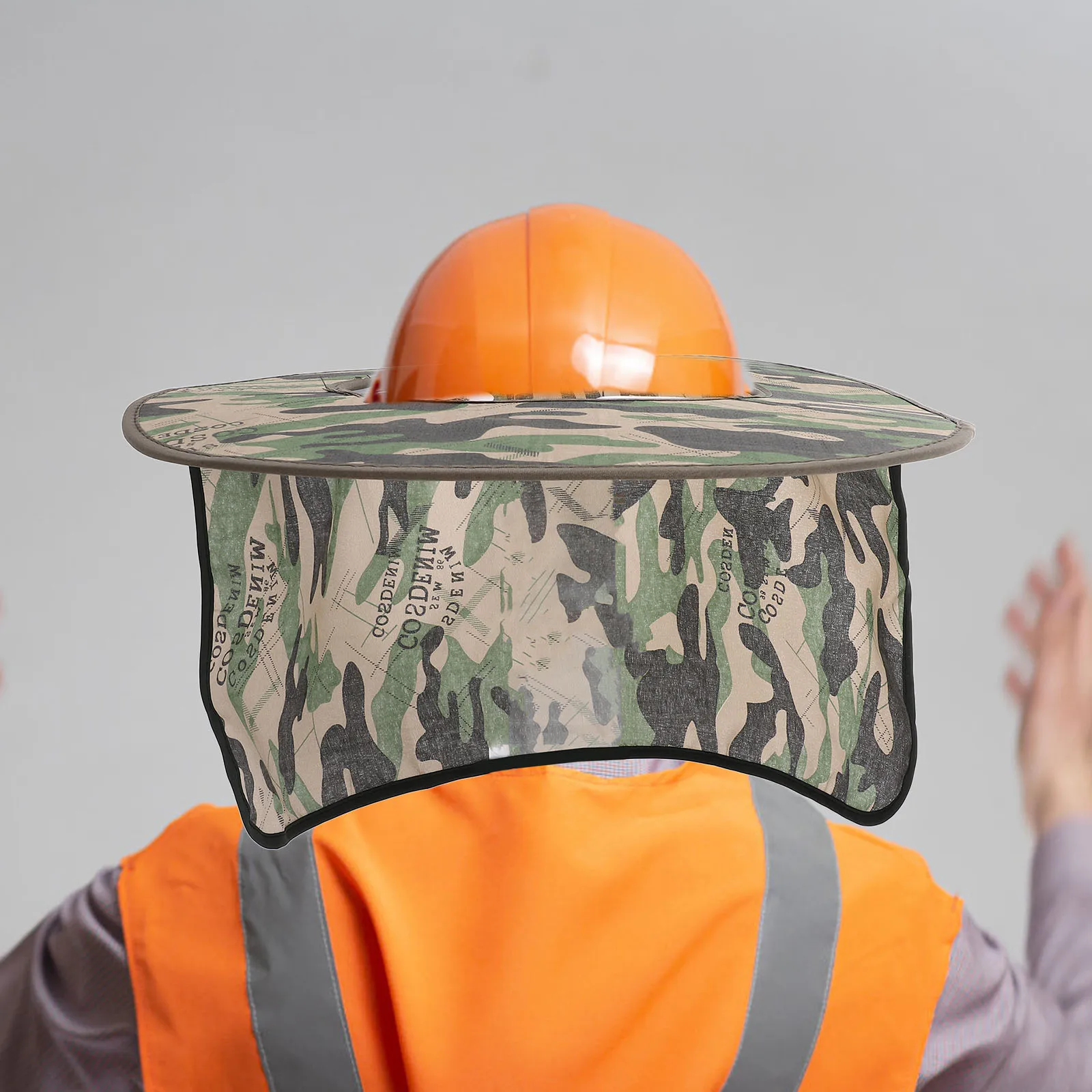 

Hard Hat Sun Visor Shade Neck Cover for Construction Safety UV Outdoor Work Fishing 1PC Adjustable Ventilated