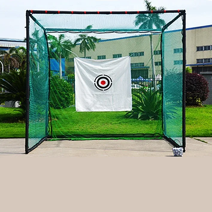 Golf Hitting Cage Golf Driving Range Nets Backyard Training Aids Heavy Duty Golf Practice Net