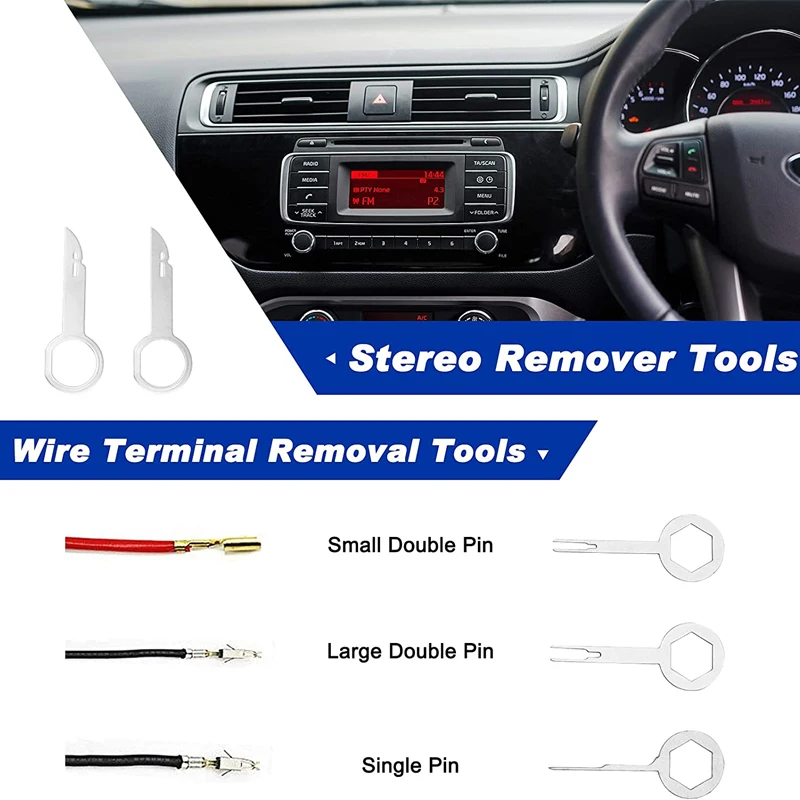 Automobil Sound Demontage Kit Hand Werkzeug Set Brecheisen Schraubendreher Auto Auto Instrument Board Removal Tool Kit 5/11/41PCS – Detail 4