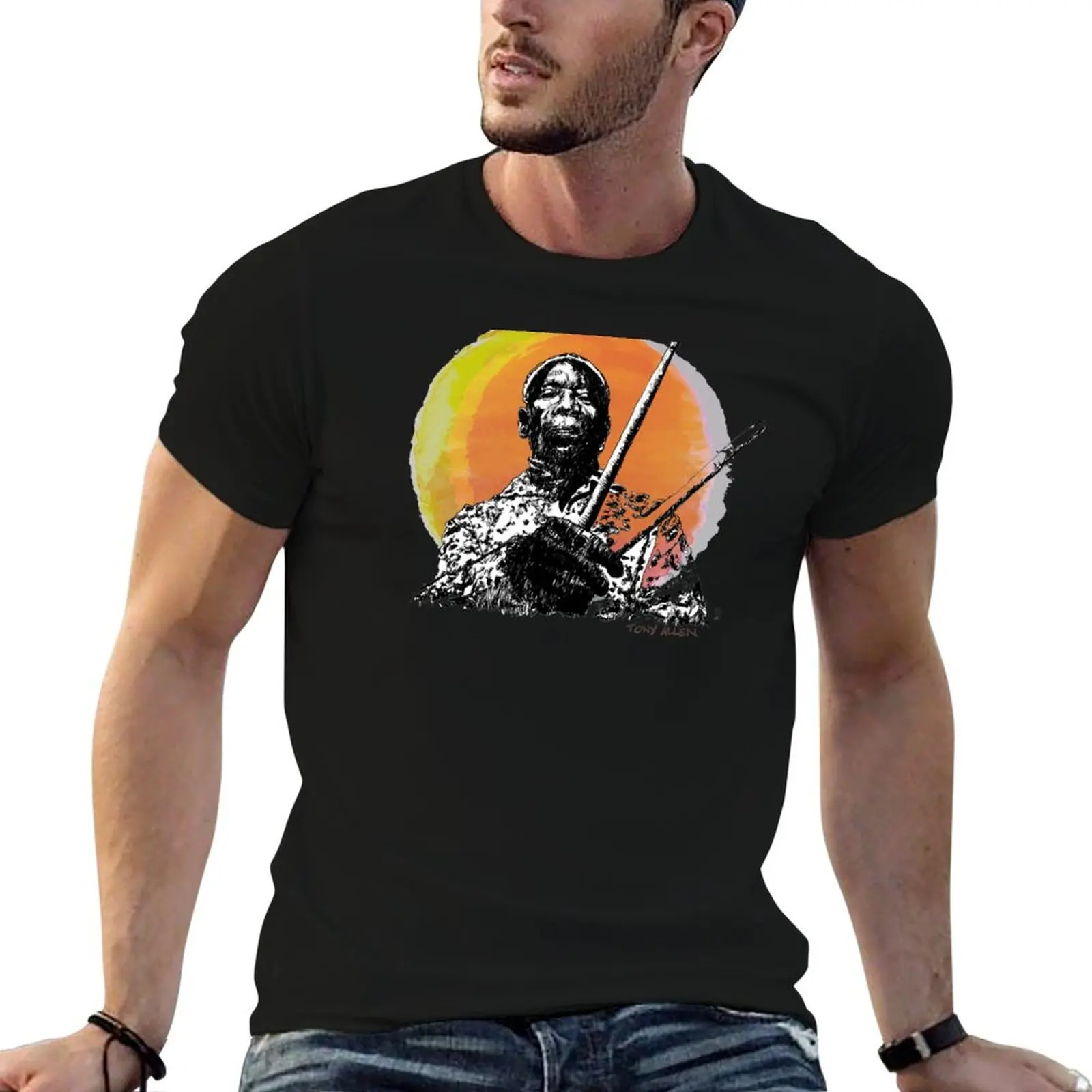 

for casual T-Shirt t man Afrobeat shirts graphic t man men shirts drummer