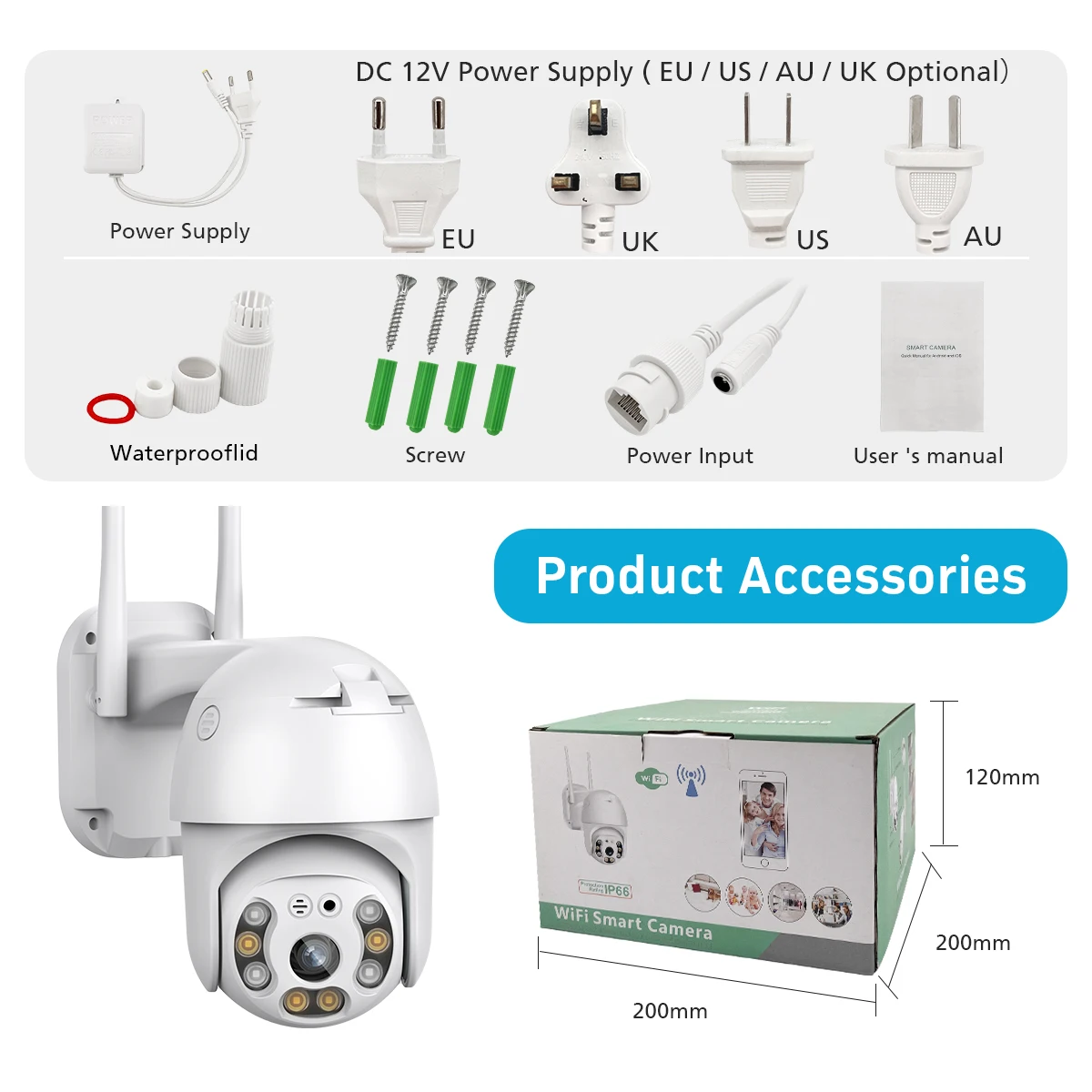 ICSee Security WIFI IP Camera 8MP Full Color Night Vision Wireless Waterproof Outdoor Speed Dome Camera