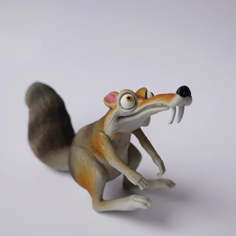 BANDAI Animal Funny Model Ice Age Squirrel Toy Model Desktop Decoration Action Figure Finished Product TOYS