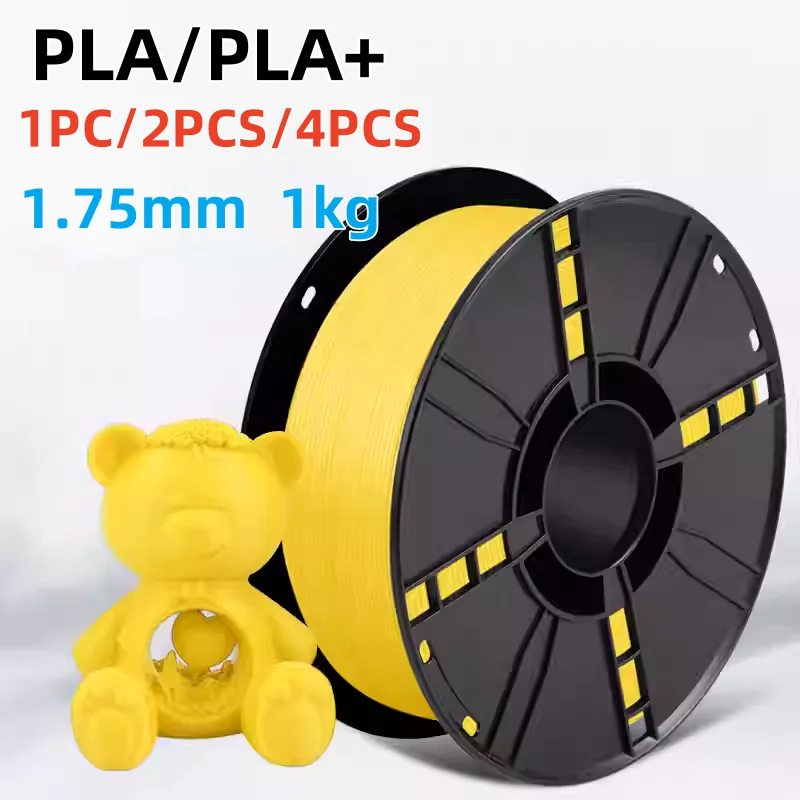 

PLA/PLA + 1,75 мм Нить для 3D-принтера Точность размеров +/- 0,03 мм 1 кг (2,2 фунта) Катушка Материал для 3D-печати для 3D-принтеров