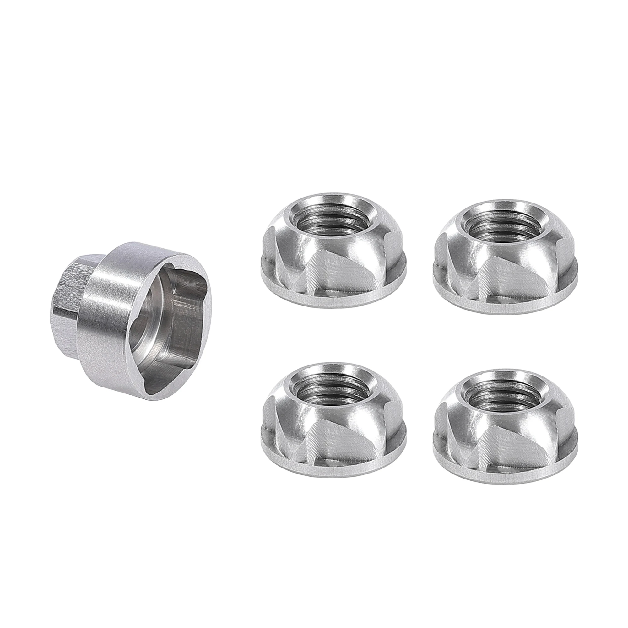 

Nut M5 M6 M8 M9 M10 M12 M14 M16Security Anti Theft Screws nut 304Stainless Steel Mountain Bike Awning Car Accessories LED Lights