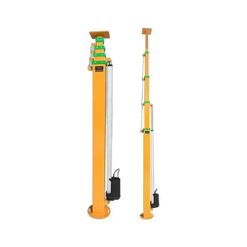 Hot sales Portable hydraulic mast hand lift mobile is lifting rod factory direct sales 3 meters 4 meters