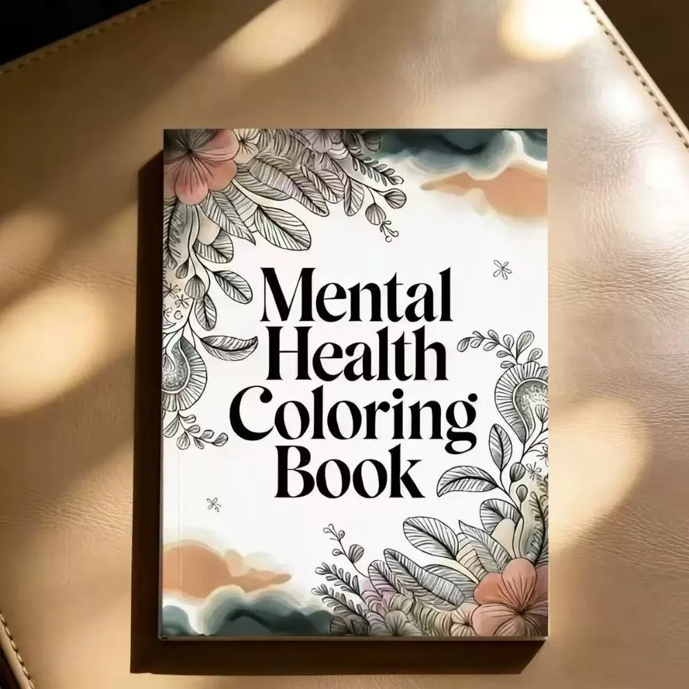 Suitable for Adults to Relieve Stress, Soothe Emotions, Relax and Promote Physical and Mental Health. Color Book for Coloring