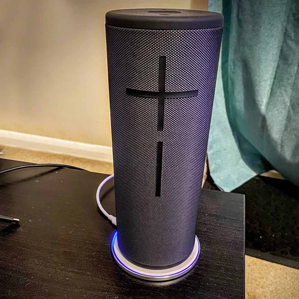 Desktop Charging Dock Station for Logitech Ultimate Ears Boom 3/UE Megaboom 3 Power Charging Dock Bluetooth Speaker Stand Pad