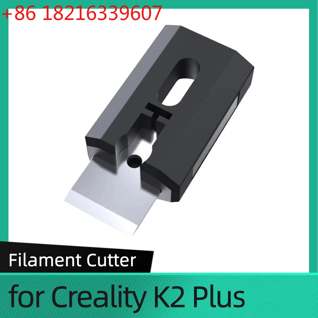 

Оригинальный резак для филамента Creality K2 Plus, аксессуар для 3D-принтера K2 Plus, замена резака для филамента K2 Plus