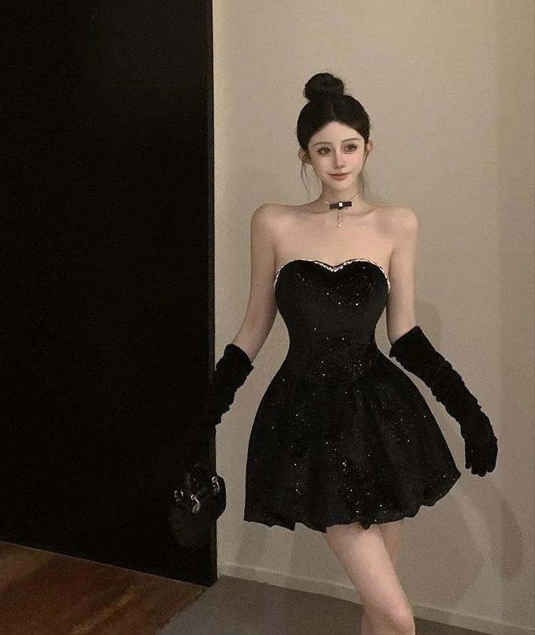 Robes d'été en lin rose pour femmes, smockage de pétales, volants, taille basse, robes d'été fluides, nouveau Style chinois, respirant, coupe douce