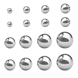 304 Stainless Steel Ball Dia 1/2/3/4/5/6/7/8/9/10/11/12/13/14/15/16/17/18-29mm High Precision Solid Bearing Balls Smooth Ball