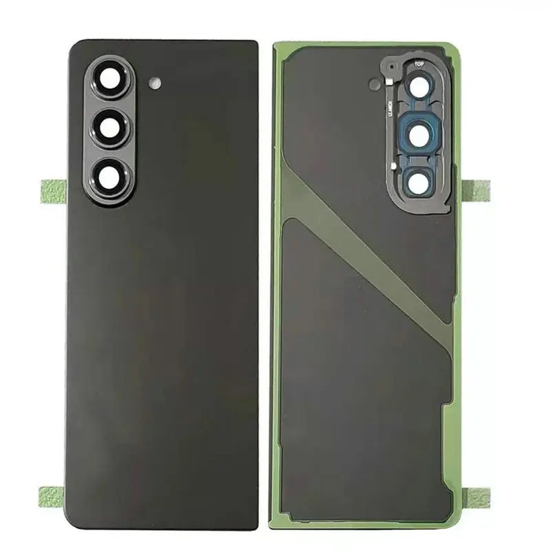 For Samsung Galaxy Z Fold 5 5G F946 Battery Back Cover Glass Panel Rear Door Housing Case With Camera Lens Repair Parts