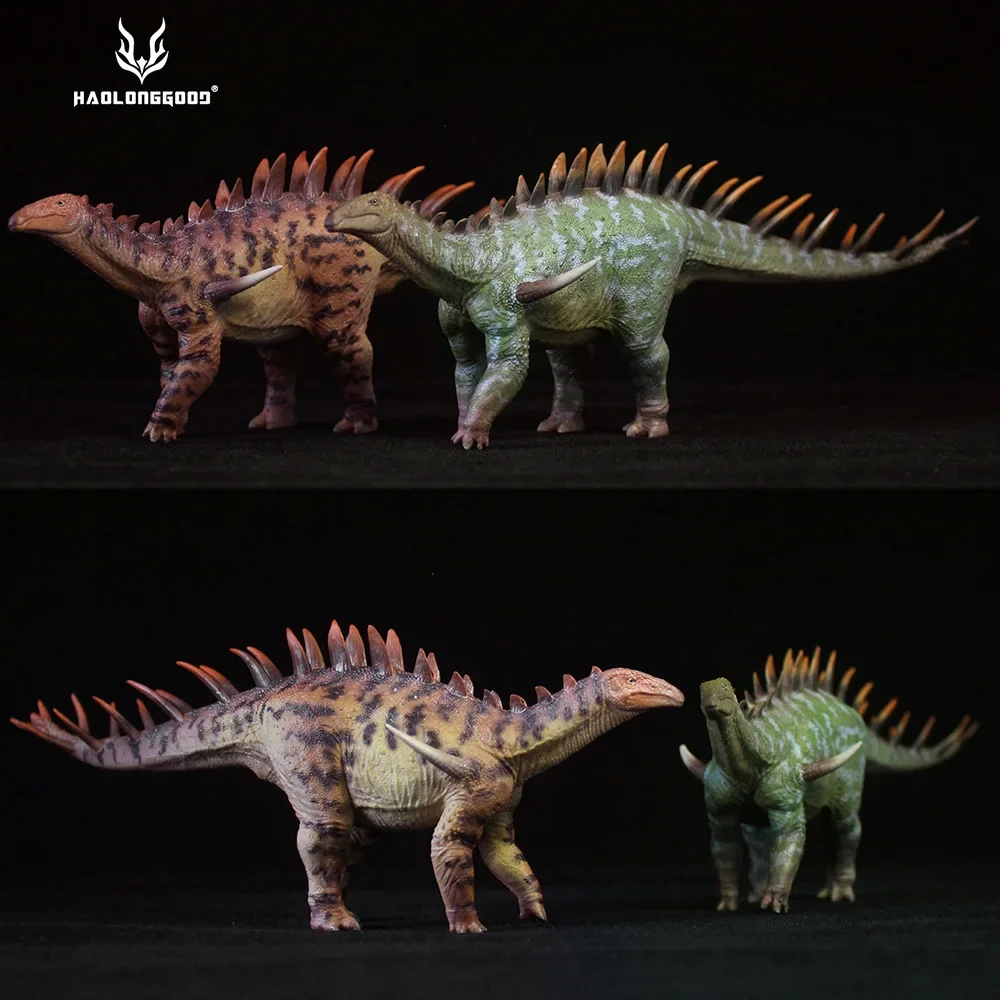 GRTOYS X HAOLONGGOOD 1/35 Dacentrurus Model Stegosauridae Dinosaur Animal Figure Collection Decor Scene GK Birthday Gift Toy