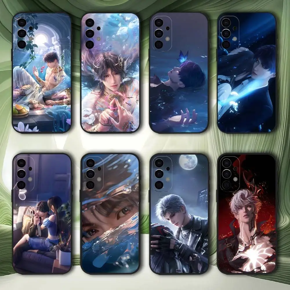 

Love And Deepspace Rafayel Phone Case For Samsung S25,S24,S21,S22,S23,S30,Ultra,S20,Plus,Fe,Lite,5G Black Cover