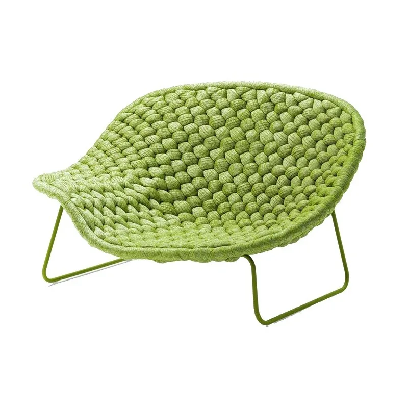 أريكة خارجية حبل كرسي واحد فناء حديقة سرير وإفطار شرفة الترفيه #1