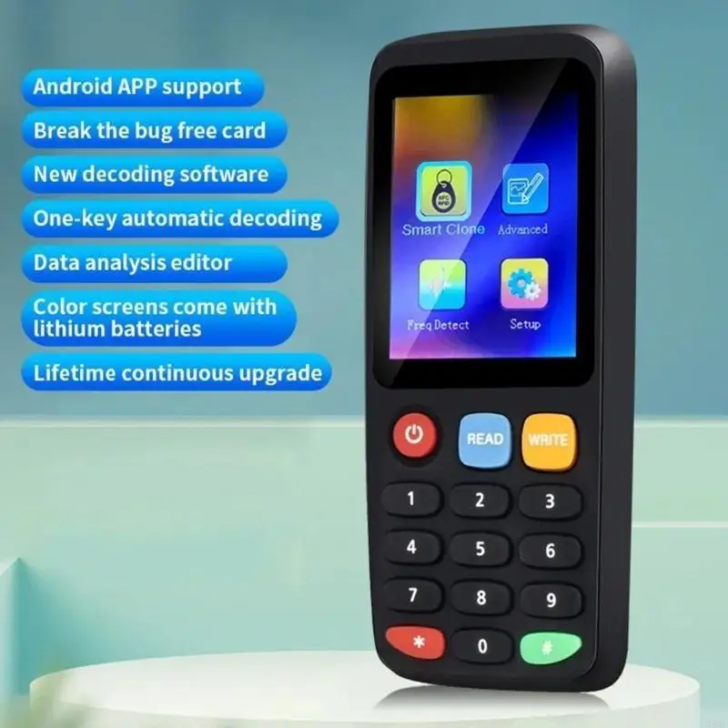 Grade Radio Frequency Identification Reader Writer For Access Card Replication With 3 Second Cloning Feature 896C