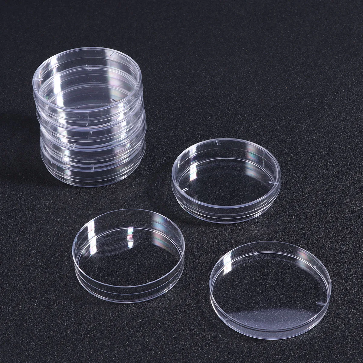 

20 PCS Petri Dish Growth Dishes with Lid Container Culture Cell