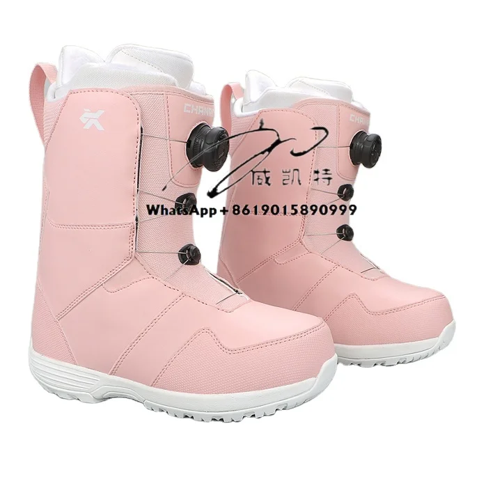 High Quality Woman Snowboard Boots Winter Snow Boots Custom Snowboarding Shoes Ski Set for Snow Sports Gears