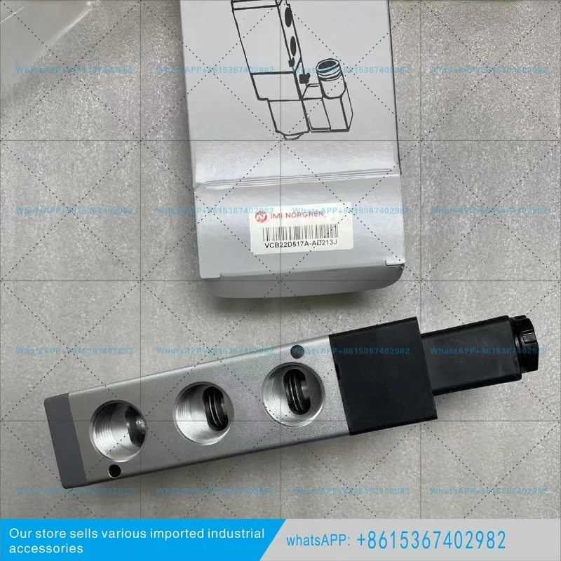 VCB22D517A-AD213J, Norgren, Pilot Operated Solenoid Valve, G1/2 'Thread, 24DC