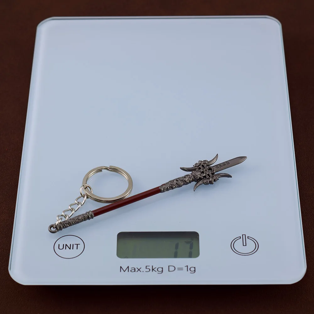 6 cm Perfect World Anime World Thunder Hellebaard Wapen Model Jongen Gift Cosplay Middeleeuws Zwaard Katana Middeleeuwse Schwert