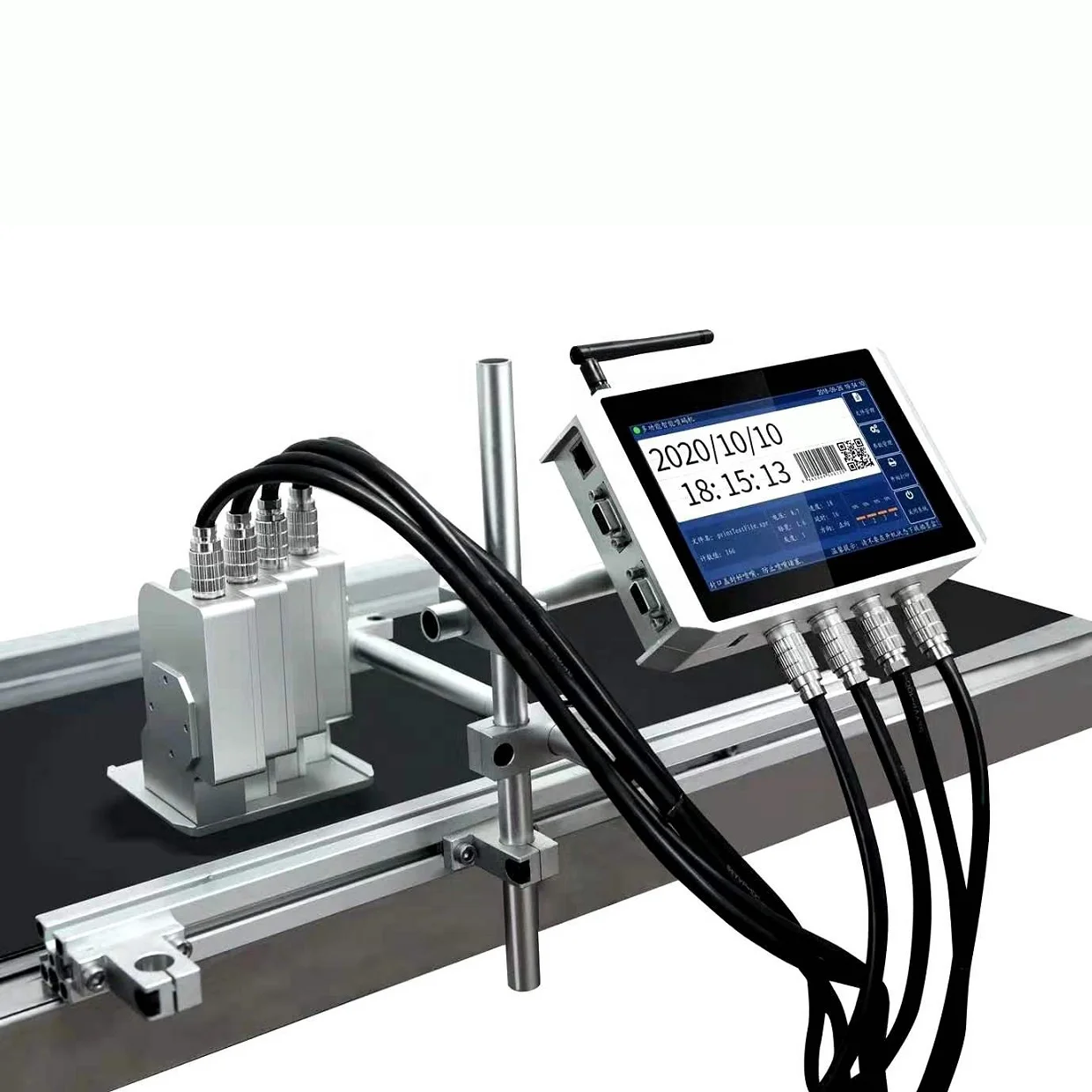 

Струйный принтер 25 мм 12,7 мм 25,4 мм Интернет-струйный принтер Портативный онлайн-принтер для кодирования