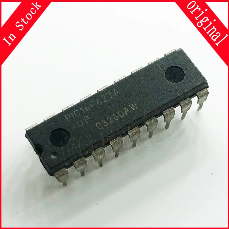 50pcs/lot Original PIC16F627A-I/P PIC16F627A 16F627A DIP18 In Stock