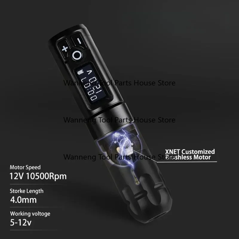 Tattoo Machine Set Wireless Tattoo Machine Pen Kits With 40pcs Cartridge for Artist Body Art