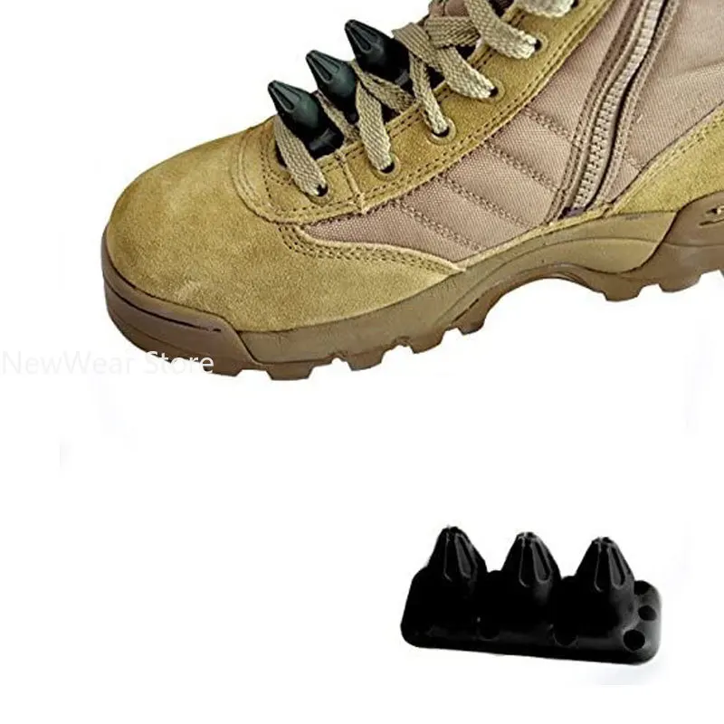 EDC Outdoor Protection Security Spike on Shoes Self Defense Tactical Tool Spike Weapon Tactical Boot Studs Shoe Buckle Tools 1pc