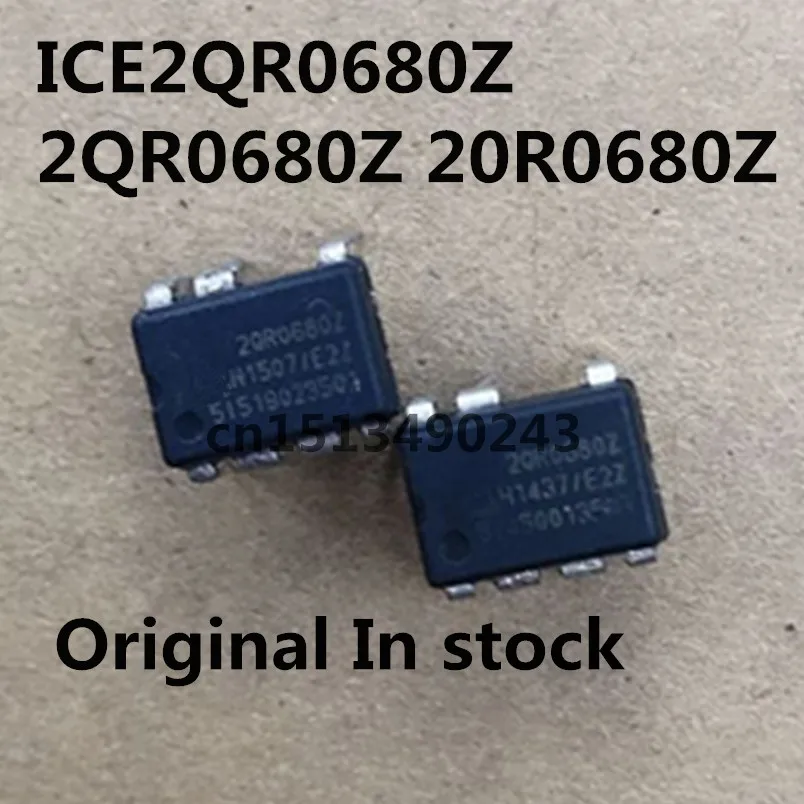 Original 5PCS/lot ICE2QR0680Z 2QR0680Z 20R0680Z DIP7   Voltage regulator integrated circuits In stock
