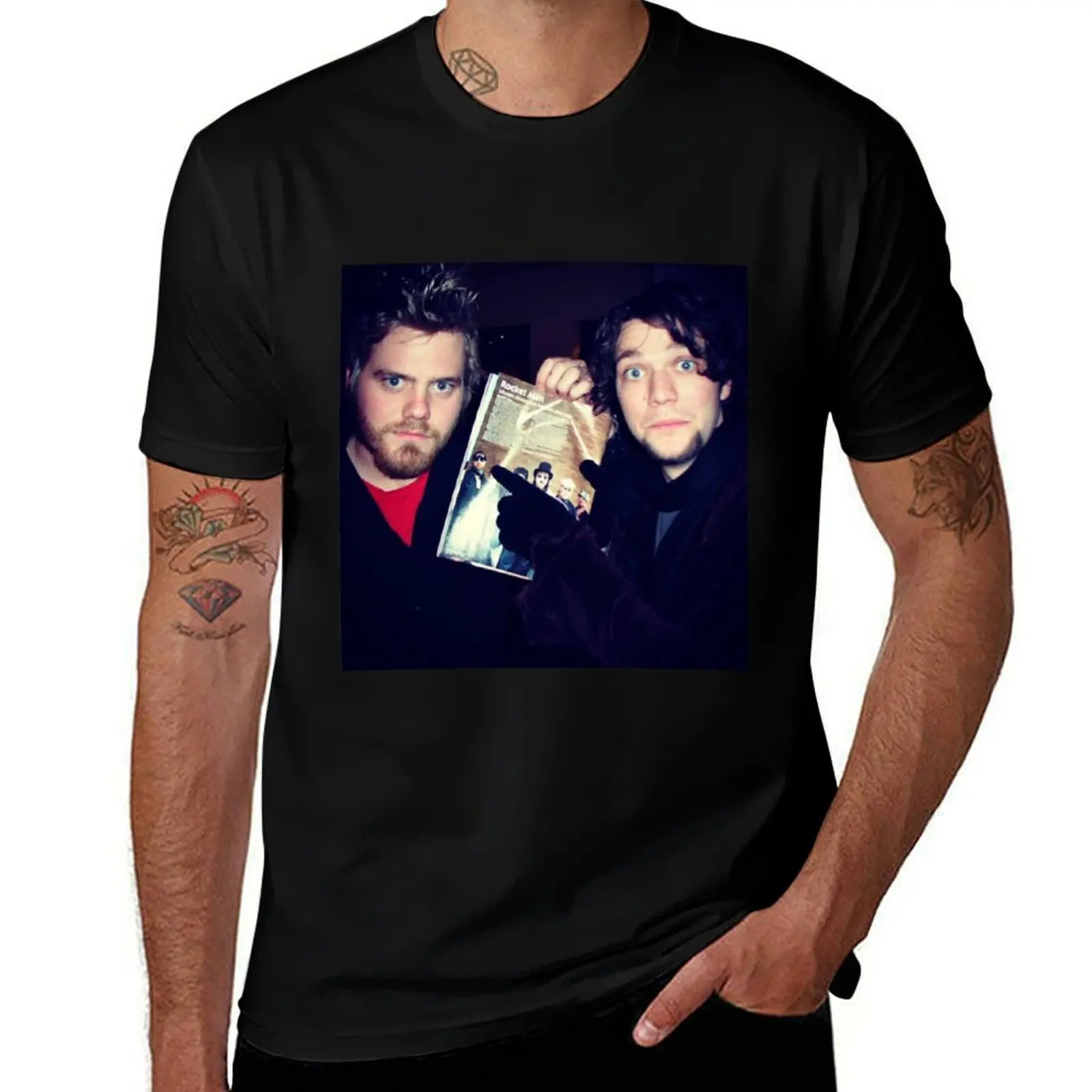 Bam And Ryan jackass T-Shirt Soft Lightweight Cotton T-Shirt