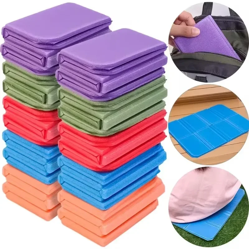 Cuscino per sedile da pesca da viaggio all\'aperto XPE Fold Foam tappetino da Picnic ultraleggero portatile tappetino antiumidità cuscino Anti-sporco