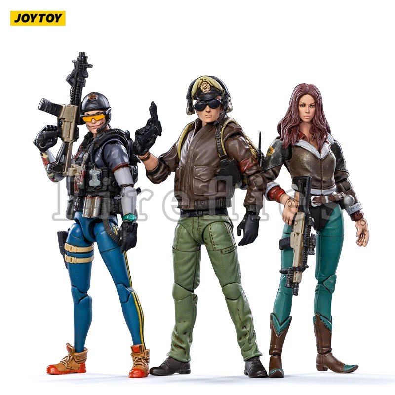 1/18 JOYTOY 3.75 بوصة عمل الشكل (3 قطعة/المجموعة) الصحوة ماسان لونينغ Tiezha أنيمي جمع لعبة مجسمة للهدايا