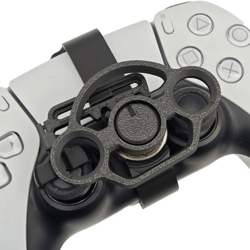 Imagem -03 - Mini 3d Printing Steering Wheel para Ps5 Slim Game Controller Acessórios Auxiliares de Substituição 25x19x10cm